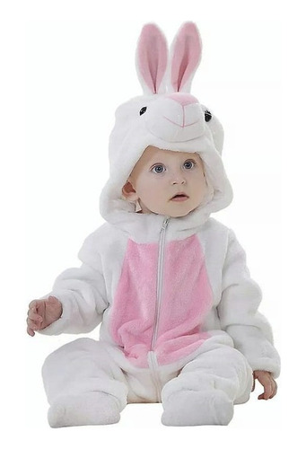 Pijama Bebe Coneja Blanca Kigurumi Animales