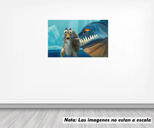 Vinil Sticker Pared 70 Cm. Lado Baby Scrat Modld0024