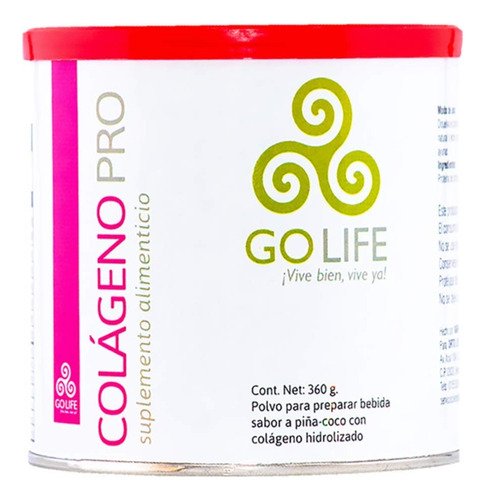 Colágeno Pro Go Life (colágeno Más Completo En El Mercado)