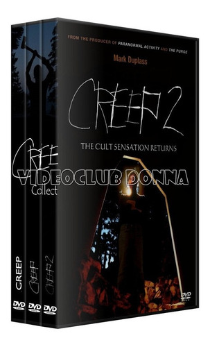 Creep Saga Colección Completa Dvd 3 Peliculas Pack