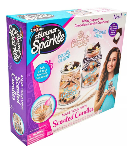 Cra-z-art Shimmer'n Sparkle Creaciones Chocolate Crea Velas
