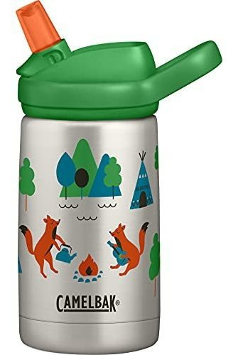 Camelbak Eddy+ Kids Botella De 12 Oz, Acero Inoxidable Aisla