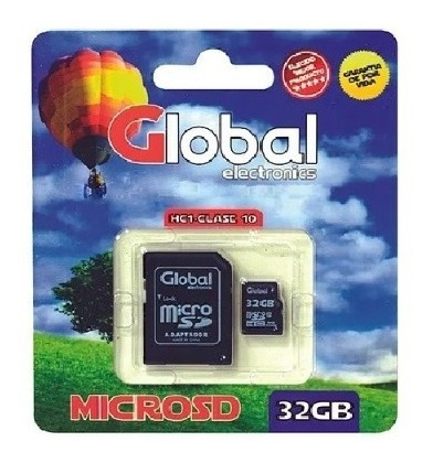 Tarjeta De Memoria Microsd 32gb + Adaptador