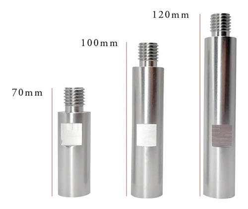 Conector Eje Extension Aluminio Esmeril Pulidora 70mm 5/8-11