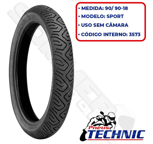 Par Pneu Yes125/gsr150/dk150 275-18 + 90-90-18 Technic