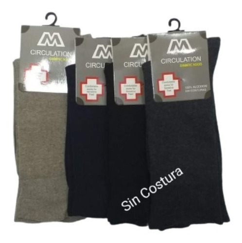 Pack 12 Calceta Circulacion Milano Hombre