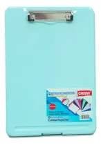 Comprar Tabla De Apoyo Con Deposito O Carpeta Plástica Gancho Carta