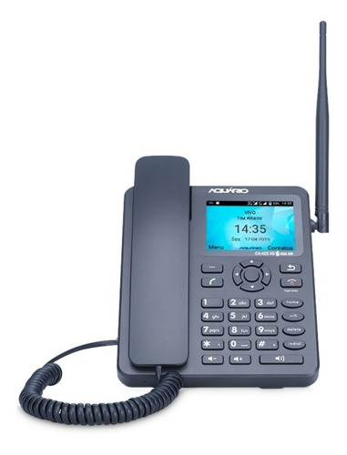 Kit Completo Telefone Rural Celular 4g Lte Wi-fi Ca-42s 4g
