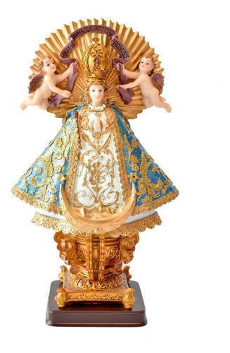 Imagen 1 de 1 de Virgen De San Juan De Los Lagos Jalisco Resina 30 Cm