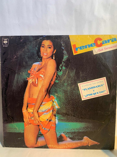 Lp Irene Cara Flashdance Vinilo What A Feeling 1983