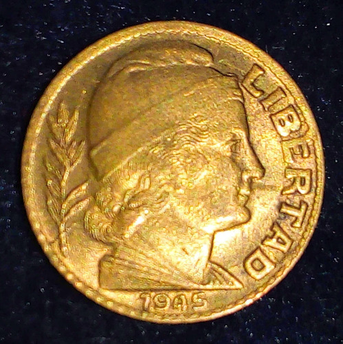 Moneda Argentina 5 Centavos 1945 #217 (Usado)