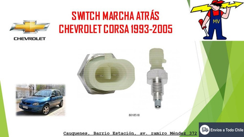 Imagen 1 de 4 de Swicht Marcha Atrás Chevrolet Corsa 1993-2005 8018518