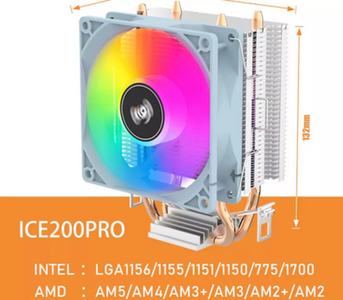 Fancooler Aigo Ice 200 Pro Rgb Para Procesadores Intel Y Amd