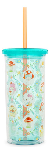 Carnival Cup Silver Buffalo Sanrio Hello Kitty, 600 Ml, Con