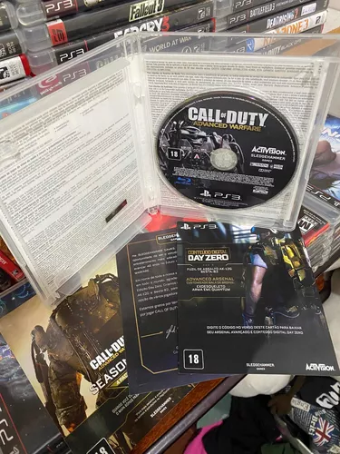 Call Of Duty Advanced Warfare Edição Day Zero Ps3 Mídia Físi