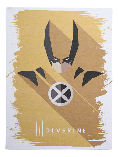 Cuadro Canvas Wolverine Montado En Bastidor