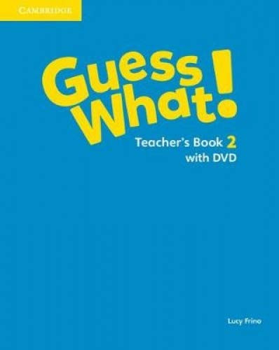 Libro Guess What! Level 2 Teacher's Book With Dvd Video De V