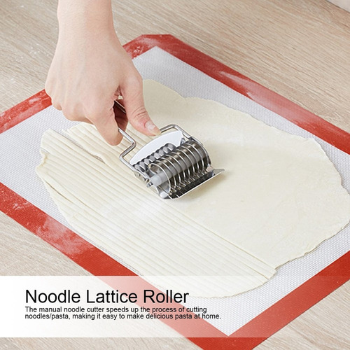 Cortador De Fideos 2 Piezas Masa Pan Pastel Pastel Pastelerí