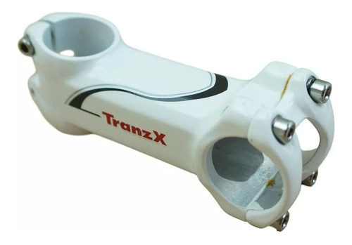 Mesa Suporte De Guidão Tranz-x Branca (25.4 X 90mm X +8º).