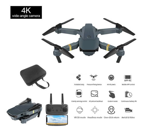 Drone Profesional Cámara 4k Dual Wifi Hd 6 Mts