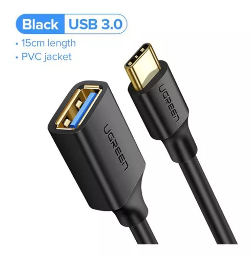 Adaptador Usb C A Usb Hembra 3.0 Cable Otg Usb Tipo C Ugreen