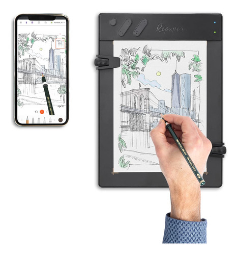 Tableta Gráfica Iskn Repaper Faber-castell Edition Con Lápiz