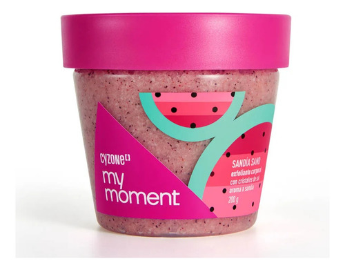 Exfoliante Corporal Sandia Con Cristales De Sal De Cyzone