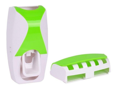 Dispensador Para Pasta Dental Y Porta Cepillo