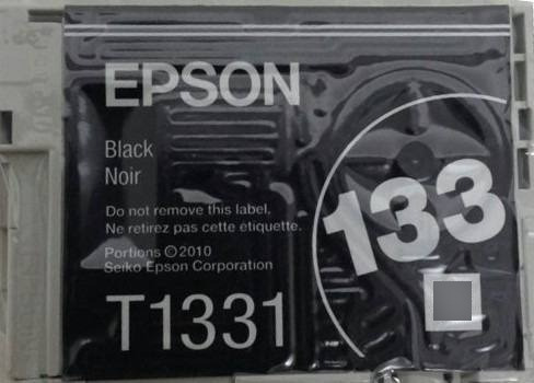 Epson T133 133 Negro Original En Blister Tx235 Tx420w