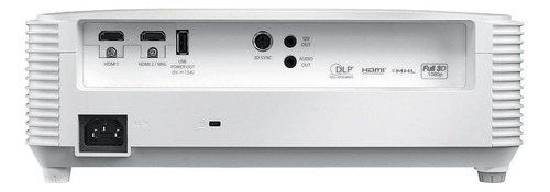 Projetor Optoma HD27e 3400lm branco 127/220V