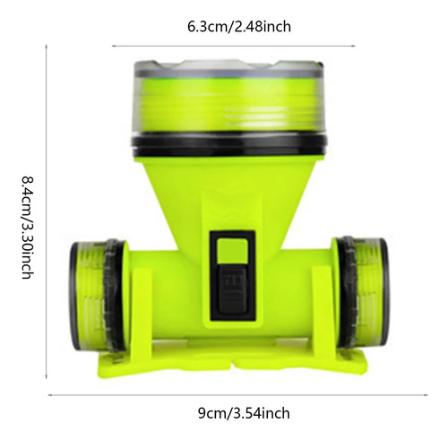 Lampara De Buceo 10000 Lumens Profecional Sumergible Usb C