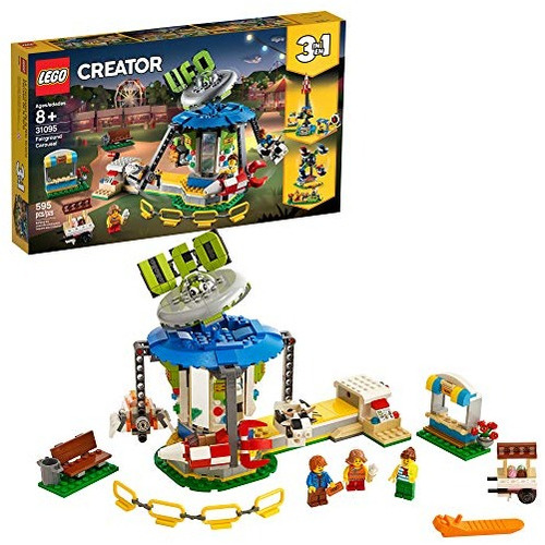 Kit De Construcción Lego Creator 31095 Con Diseño De Carruse