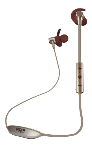 Audífonos Bluetooth Mobifree Metalic Mb-02020, Dorado