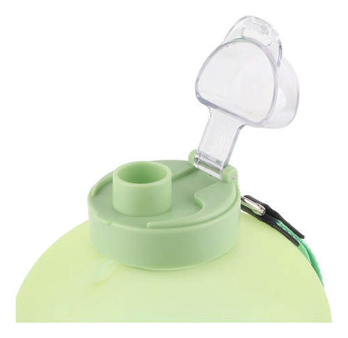 Botella De Agua Gradient De Plástico Portátil De Gran Capaci