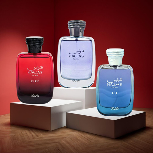 Perfume Rasasi Hawas, Perfume Hawas Ice & Hawas Fire 1