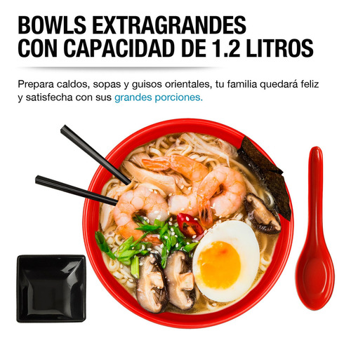 Louça De Melamina De Estilo Japonês (4 Pessoas). Ele Inclui: