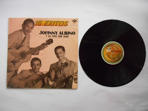 Lp Vinilo Johnny Albino Trio San Juan 16 Exitos Venezuel1991