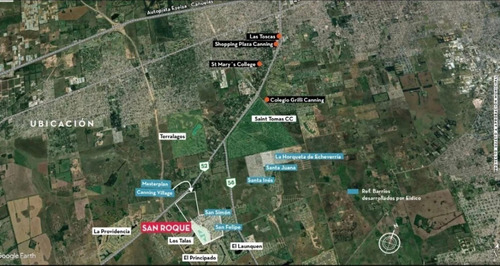 Imagen 2 de 4 de Venta De Terreno En El Barrio San Roque - Canning -ezeiza