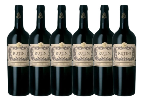 Vino Rutini Malbec 750ml X 6 Unidades