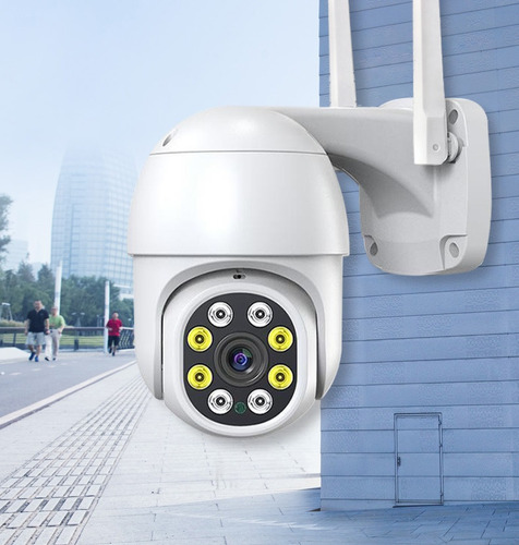 Camara De Seguridad Ip Wifi Robotizada 360° Para Exteriores