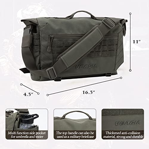 Maletín Veagia Messenger Bag Para Portátil Molle System Tact