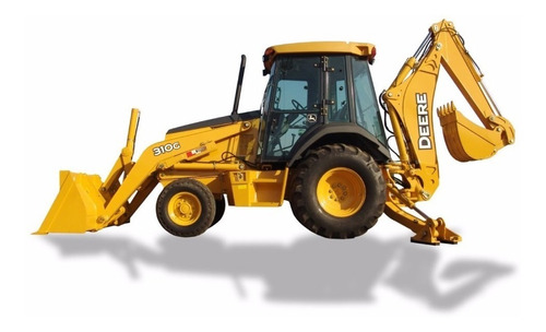 Ah212096 Kit Sellos Gato Retro John Deere 310se, 310d 90mm
