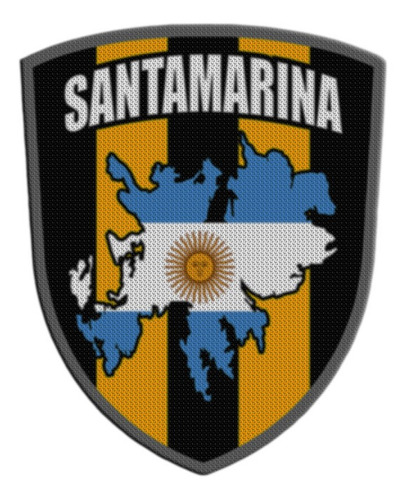 Parche Termoadhesivo Malvinas Y Ramon Santamarina