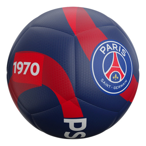 Pelota Futbol Flag Psg Marino Rojo Ras