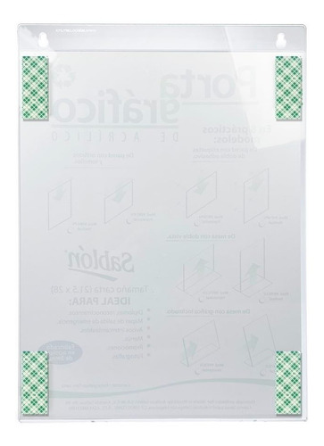 2 Pack Portagráfico Vertical Tamaño Carta Con Adhesivo