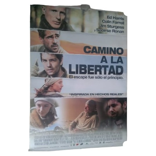 Poster Original Doble Vista, Pelicula Camino A La Libertad.