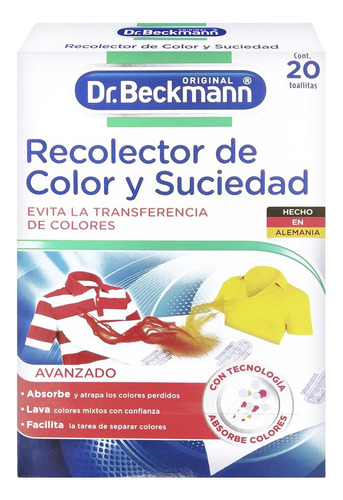 Recolector De Color Y Suciedad Dr. Beckmann X20
