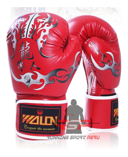 Guantes De Box O Boxeo Profesional 12 Onzas, Muay Thai