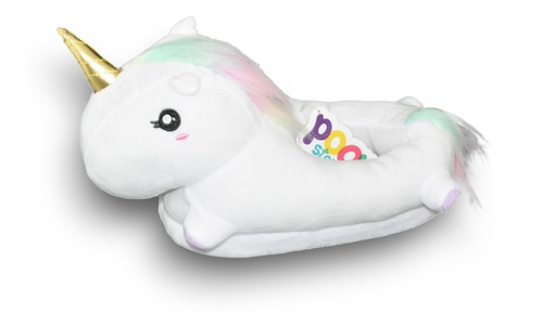 Imagem 5 de 7 de Pantufas Divertidas Para Criança E Adulto - Unicornio
