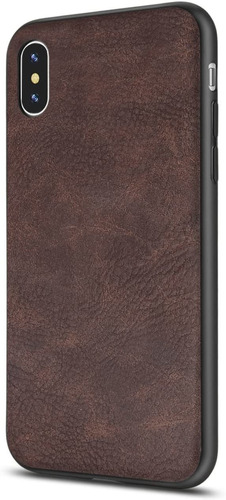 Funda Para iPhone X/xs (color Marron)